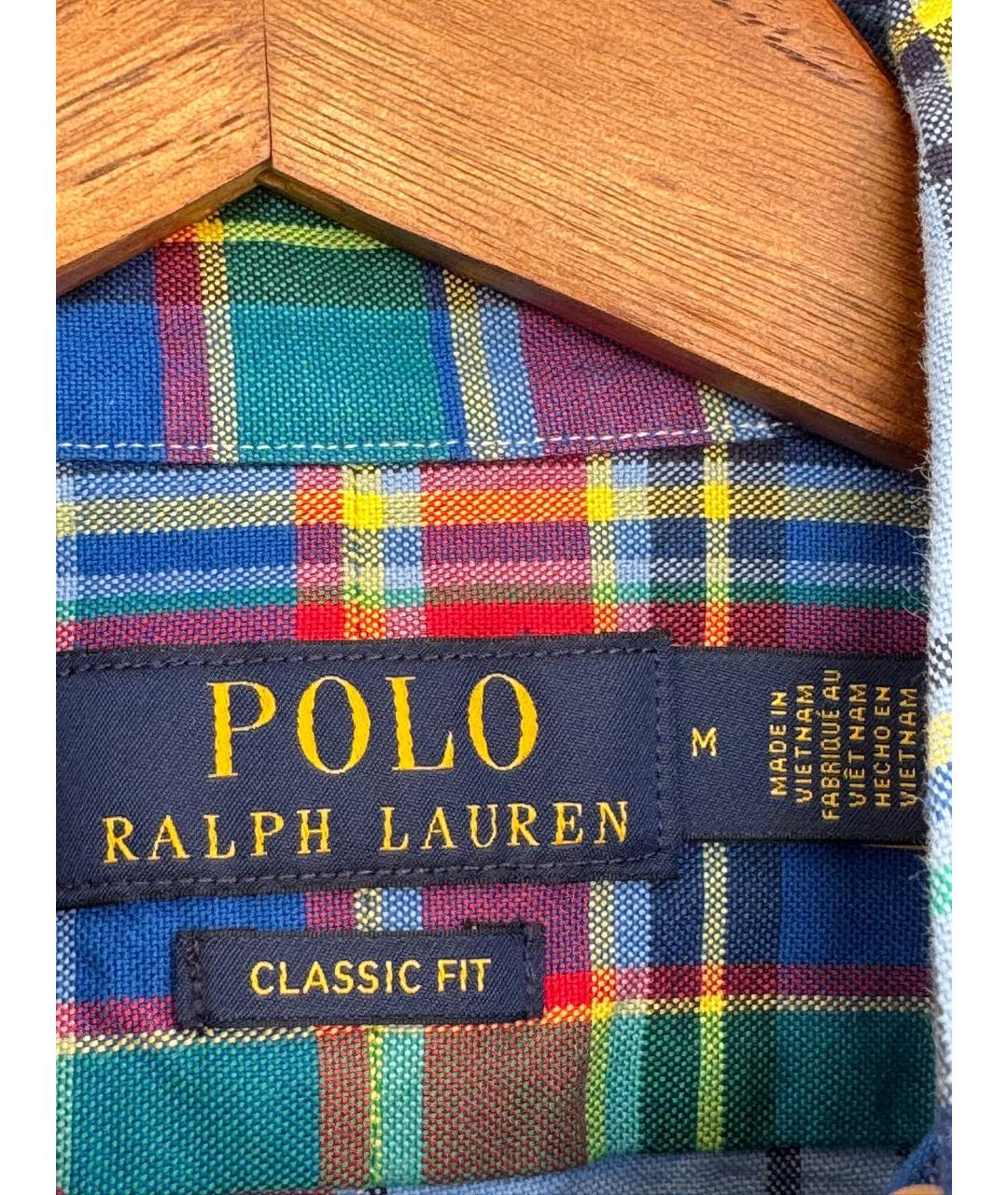 POLO RALPH LAUREN Мульти хлопковая кэжуал рубашка, фото 5