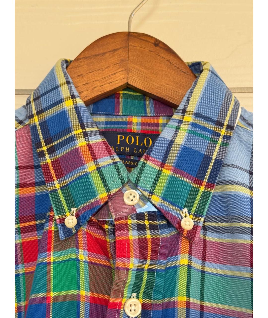 POLO RALPH LAUREN Мульти хлопковая кэжуал рубашка, фото 7