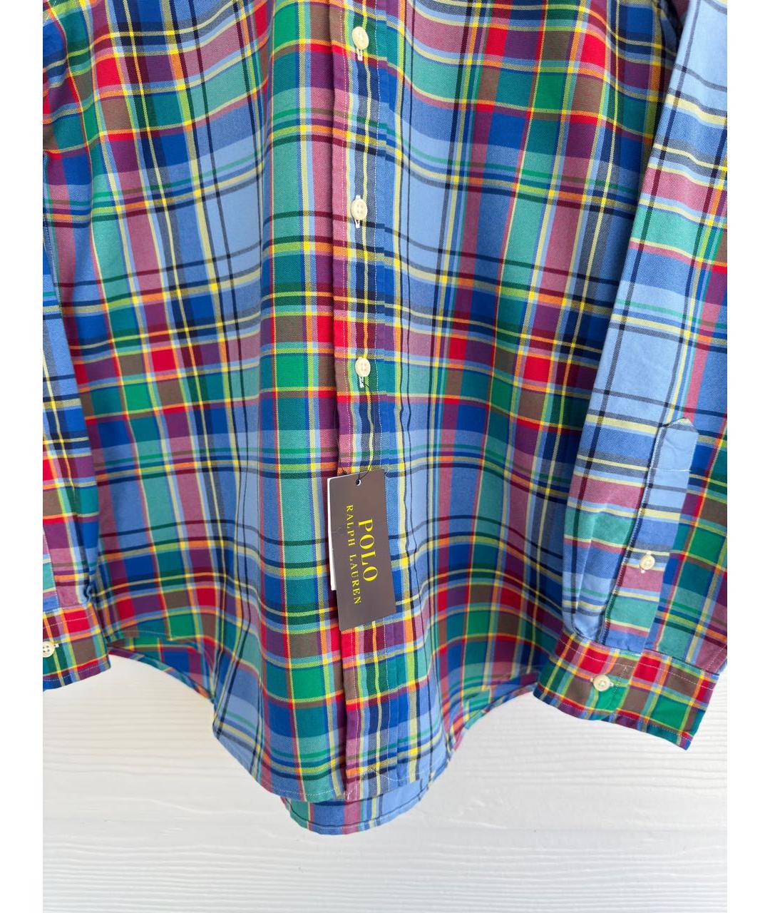 POLO RALPH LAUREN Мульти хлопковая кэжуал рубашка, фото 3