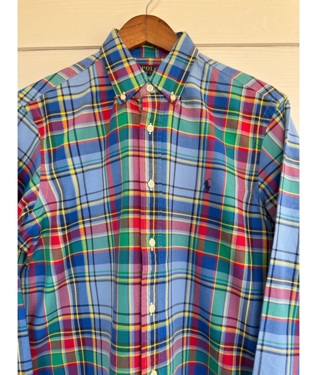 POLO RALPH LAUREN Мульти хлопковая кэжуал рубашка, фото 2