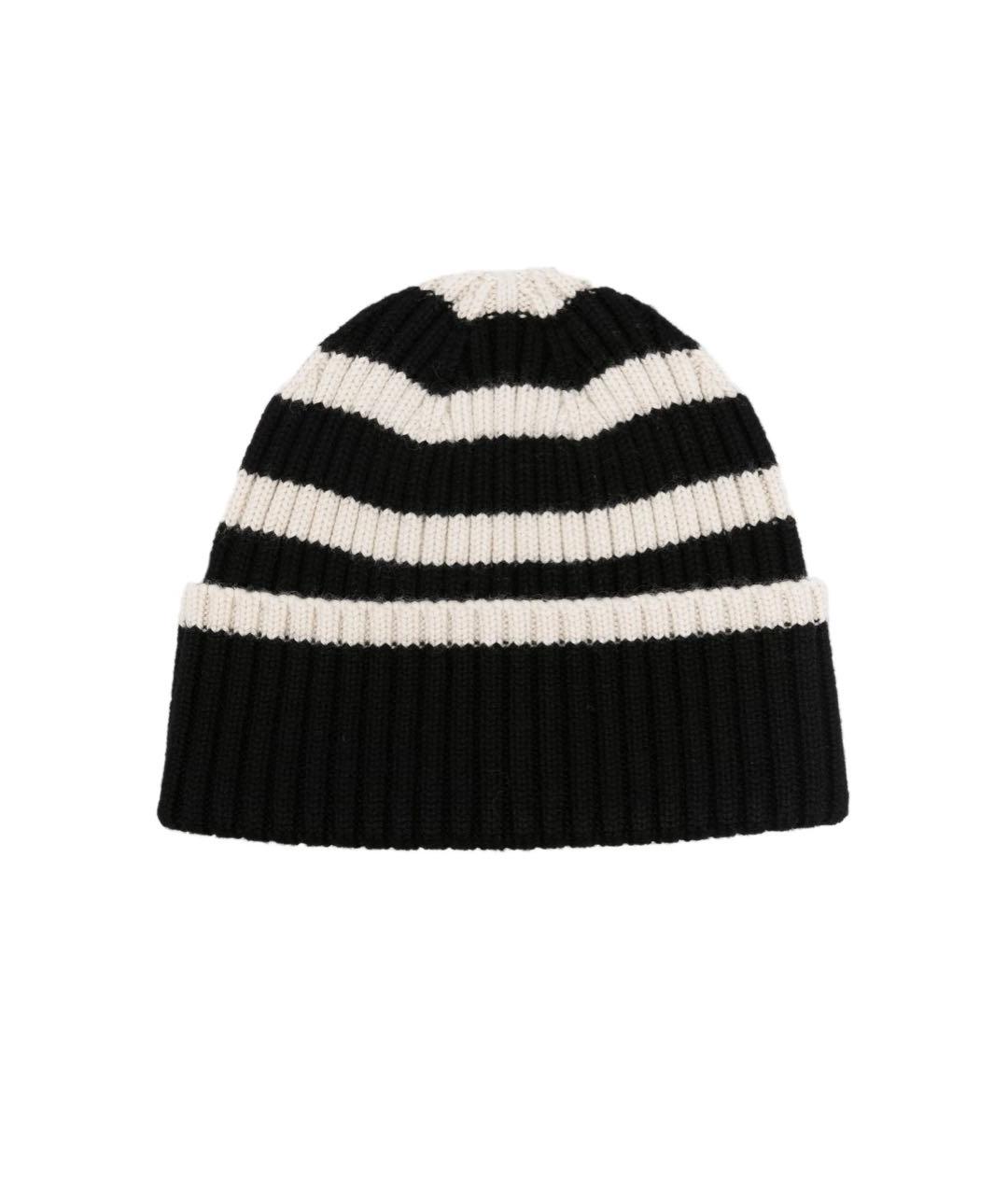 TOTEME Черная шерстяная шапка, фото 1