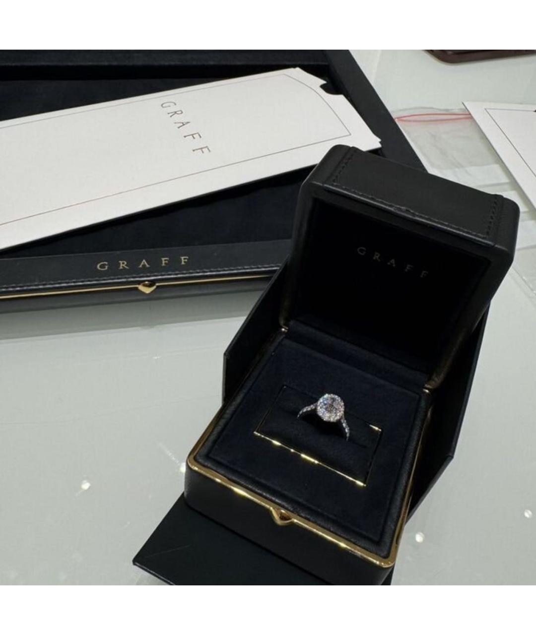 GRAFF Серебряное кольцо из белого золота, фото 3