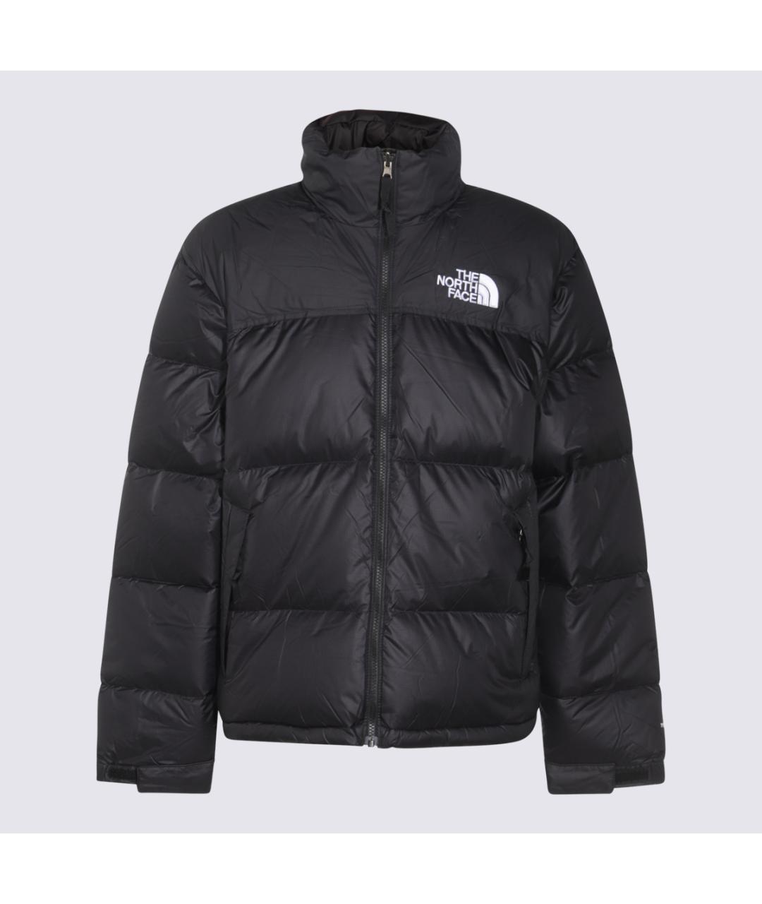 THE NORTH FACE Черный полиамидовый пуховик, фото 3