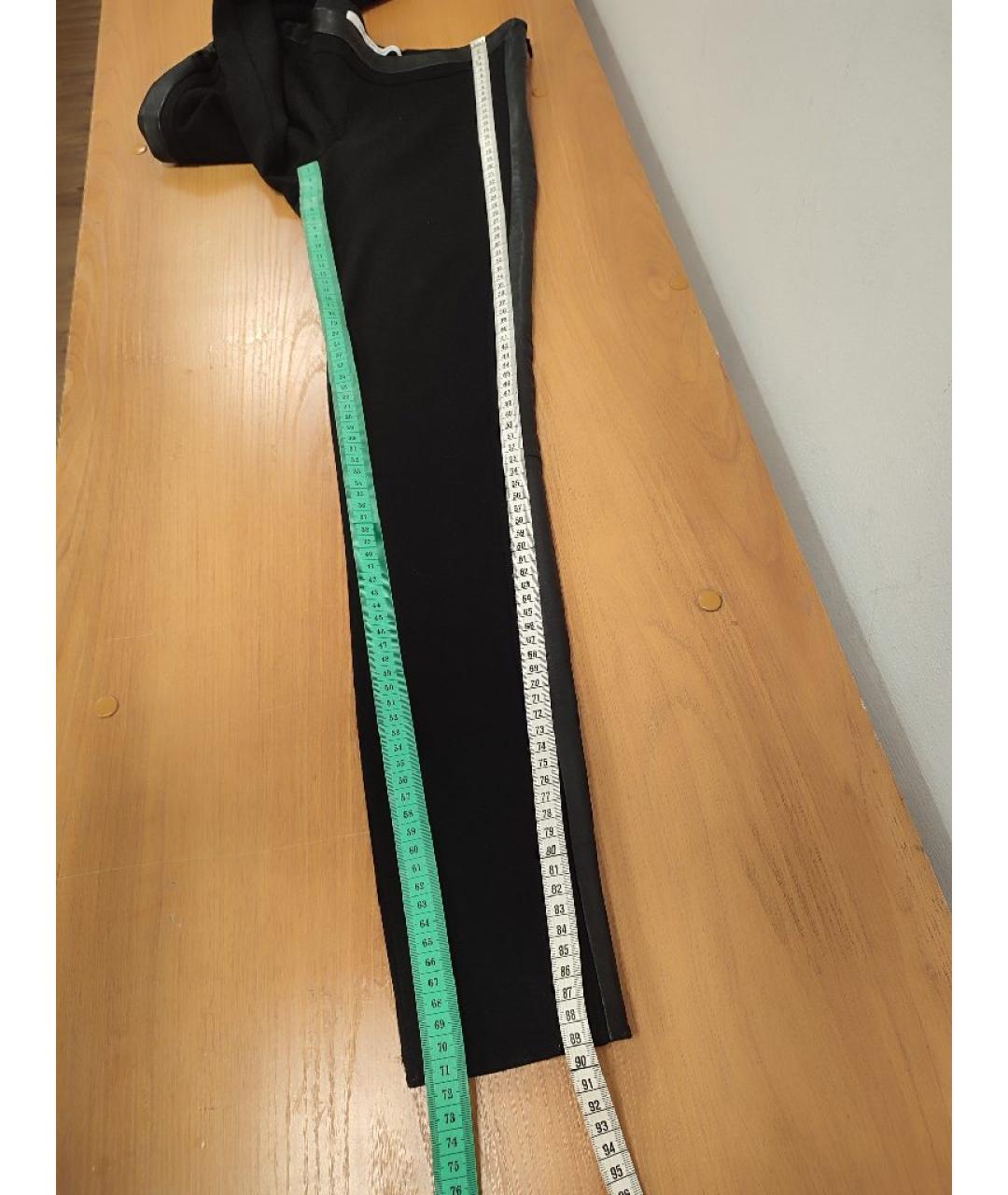 DIANE VON FURSTENBERG Черные леггинсы и велосипедки, фото 8