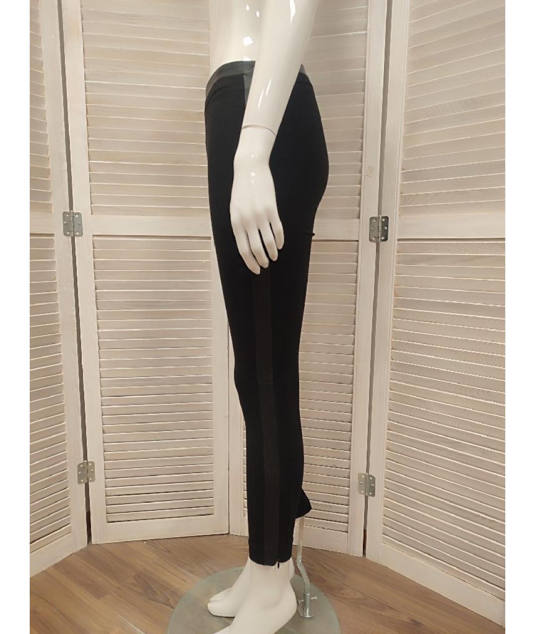 DIANE VON FURSTENBERG Черные леггинсы и велосипедки, фото 4