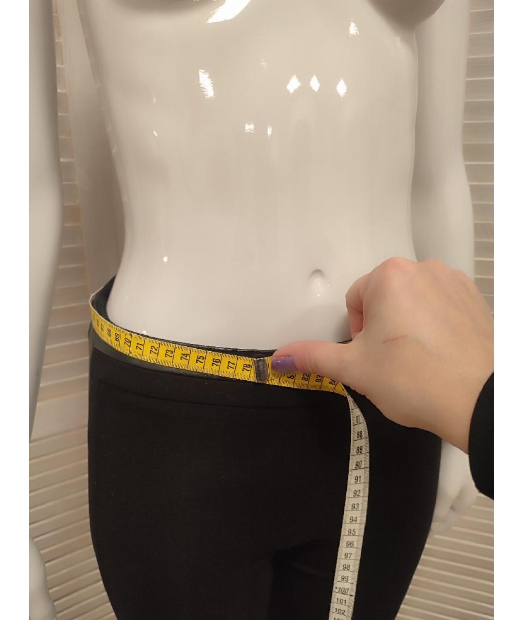 DIANE VON FURSTENBERG Черные леггинсы и велосипедки, фото 6