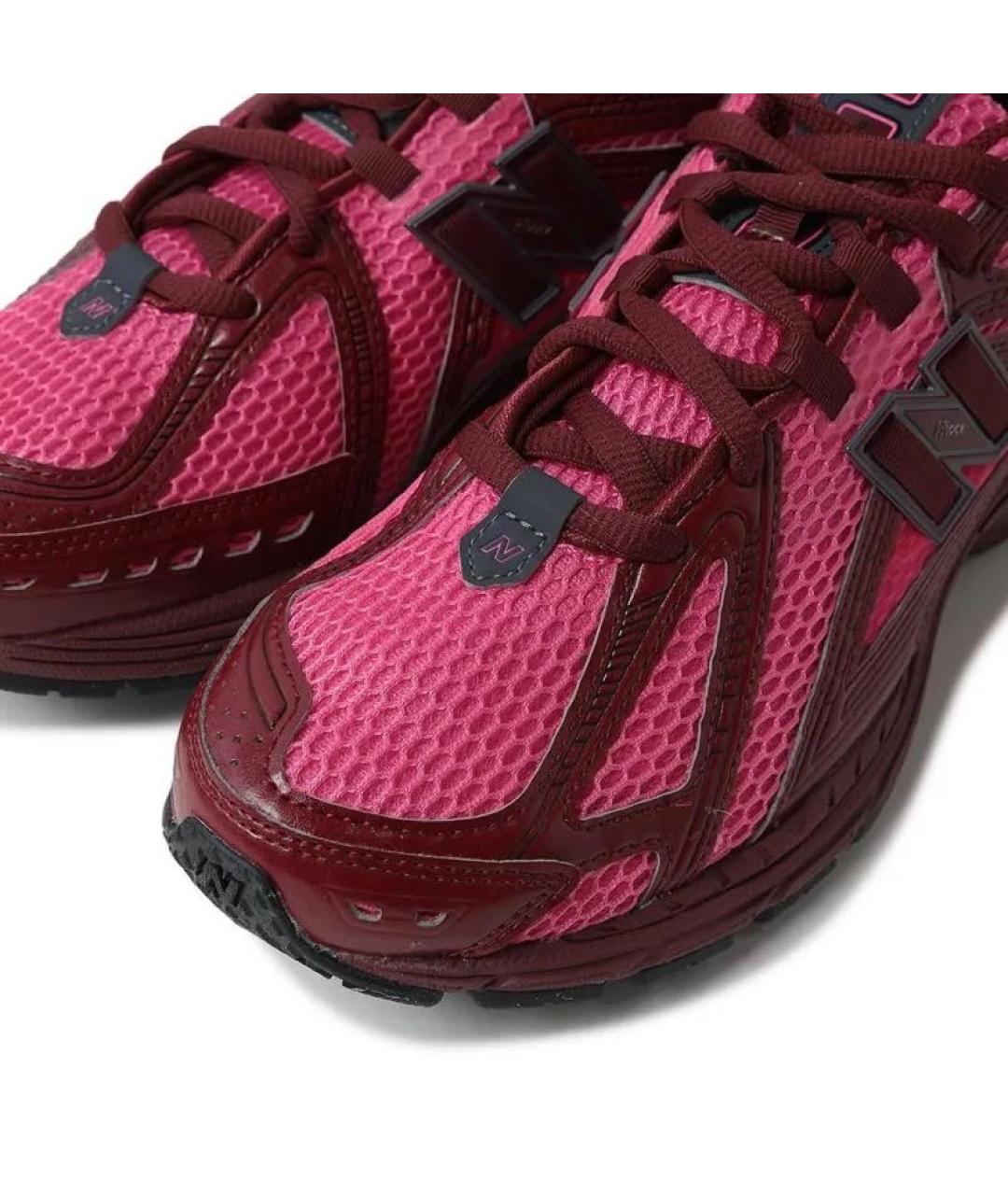 NEW BALANCE Розовые текстильные низкие кроссовки / кеды, фото 3