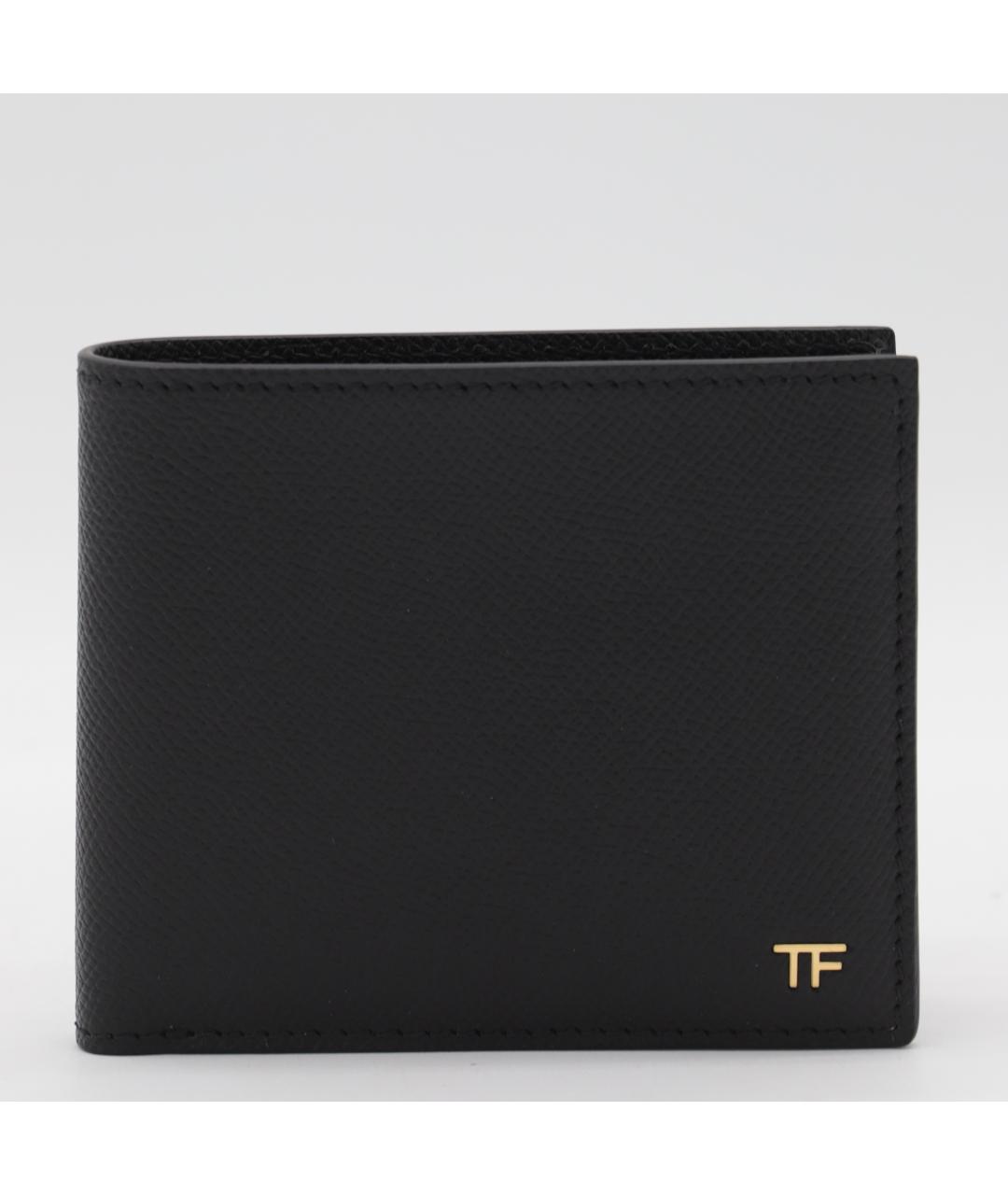 TOM FORD Черный кожаный кошелек, фото 4
