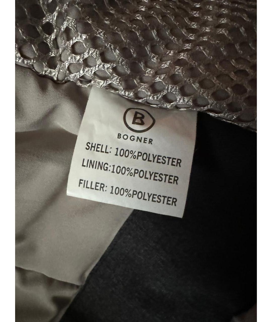 BOGNER Синий полиэстеровый пуховик, фото 8