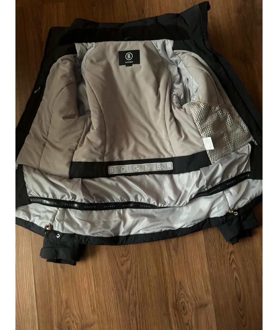 BOGNER Синий полиэстеровый пуховик, фото 5