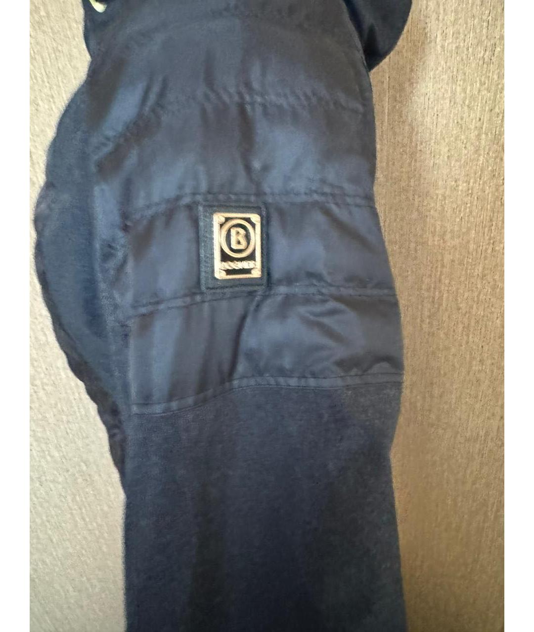 BOGNER Синий полиэстеровый пуховик, фото 4