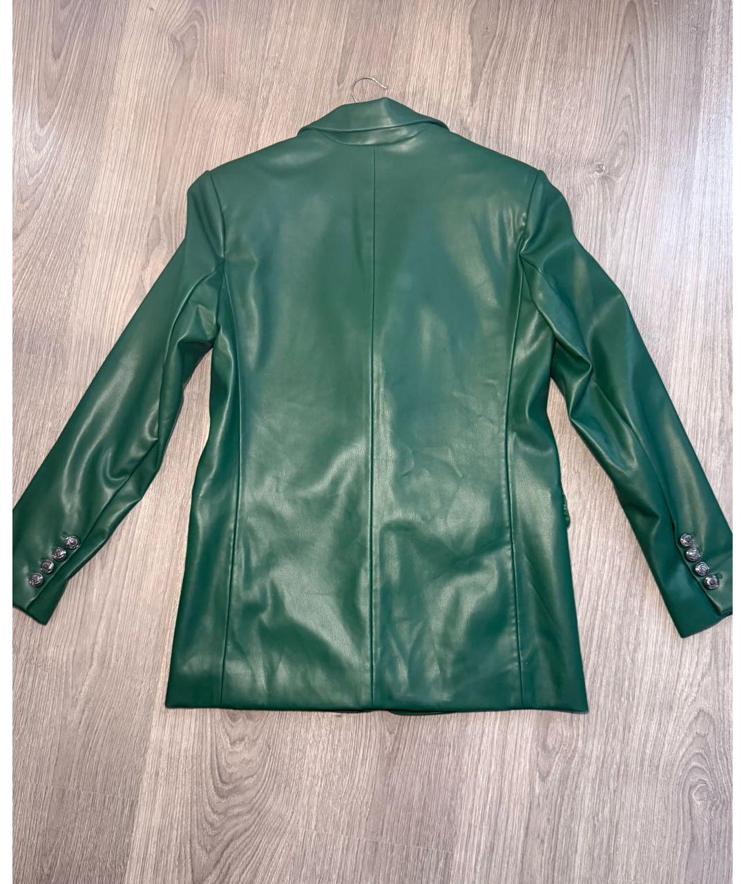 KARL LAGERFELD Зеленый полиуретановый жакет/пиджак, фото 2