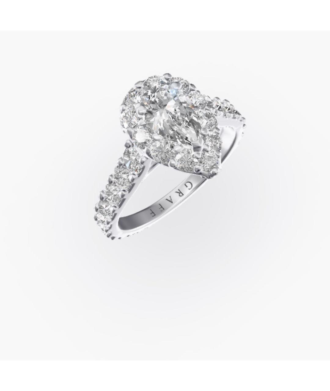 GRAFF Серебряное кольцо из белого золота, фото 3