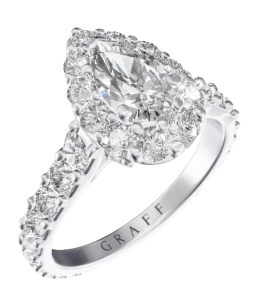 GRAFF Серебряное кольцо из белого золота, фото 1