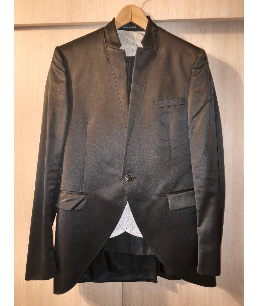 PAL ZILERI Черный костюм-тройка, фото 10