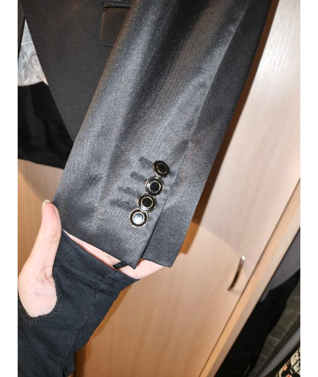 PAL ZILERI Черный костюм-тройка, фото 6