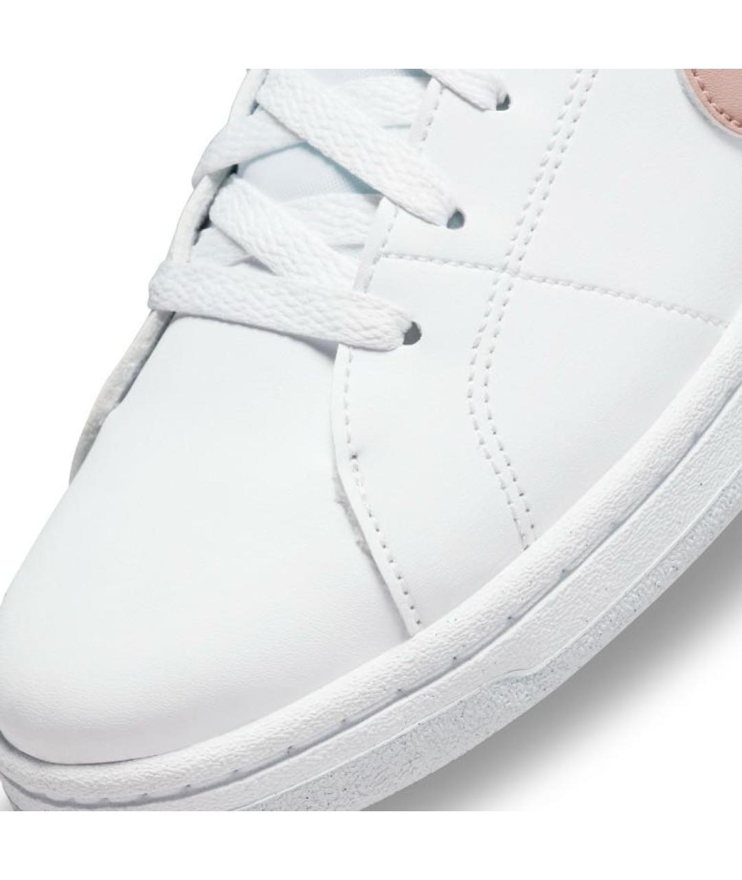 NIKE Белые кожаные кроссовки, фото 3