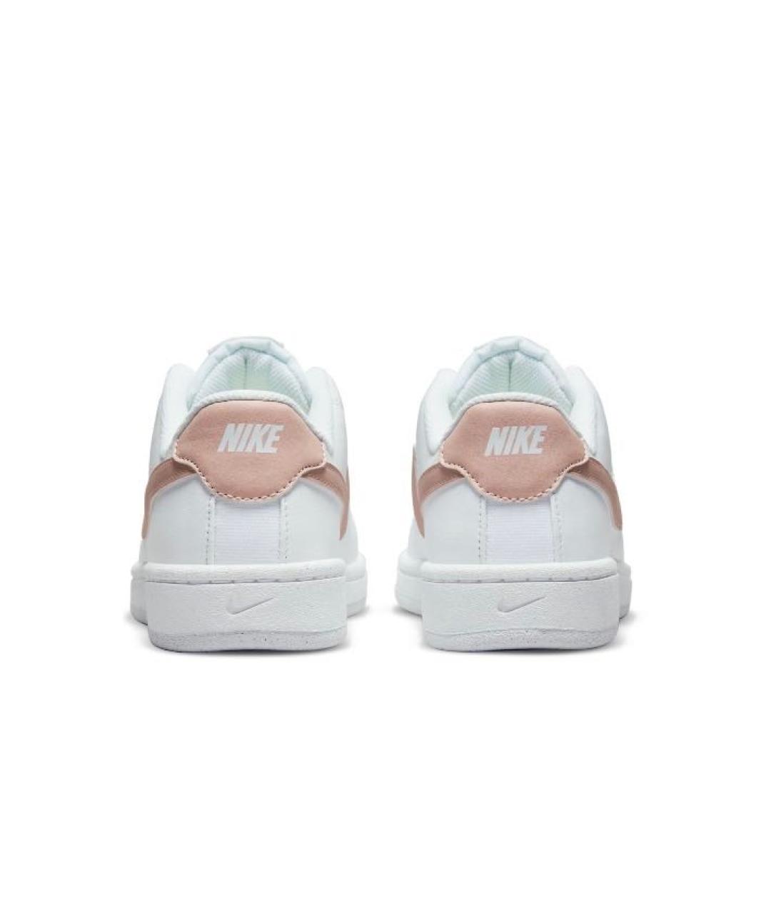 NIKE Белые кожаные кроссовки, фото 5