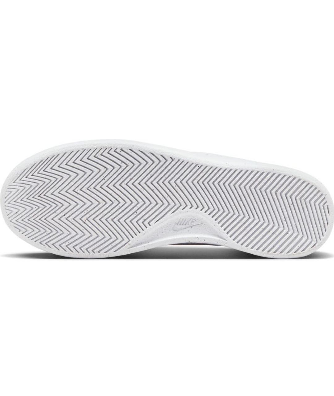 NIKE Белые кожаные кроссовки, фото 7