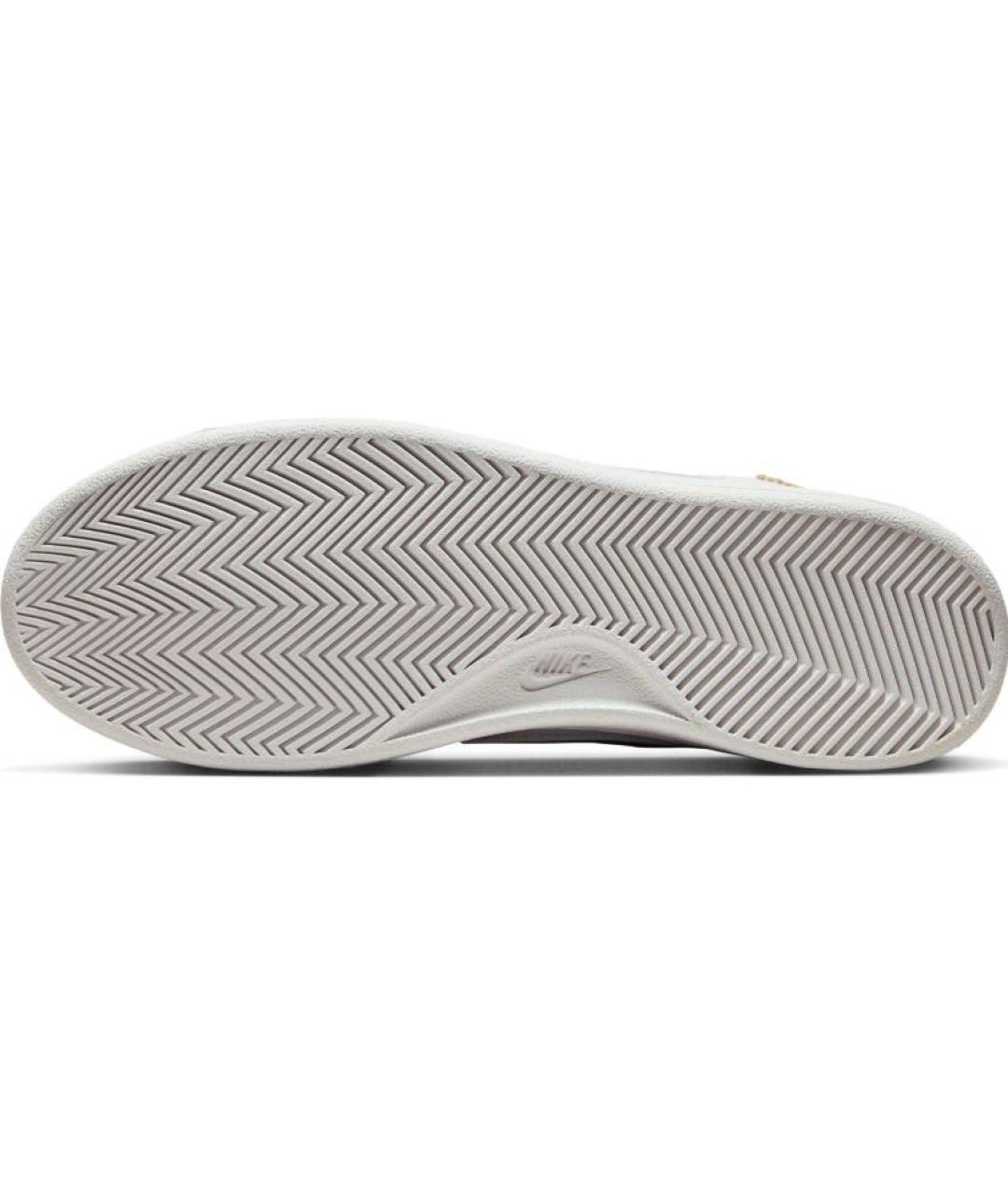 NIKE Белые кожаные кроссовки, фото 7