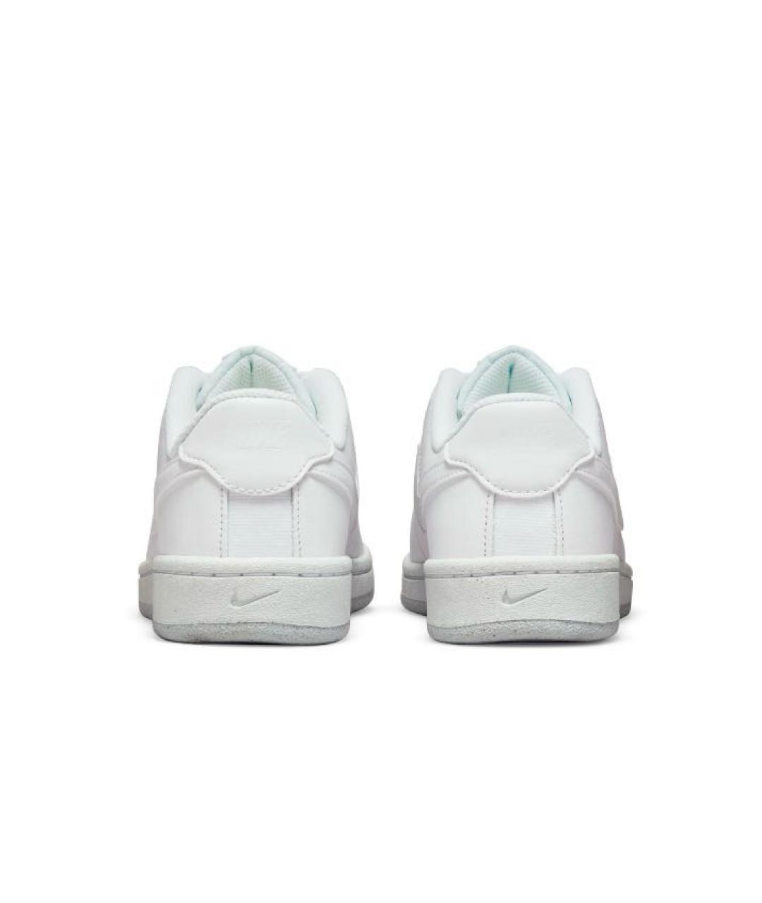 NIKE Белые кожаные кроссовки, фото 3