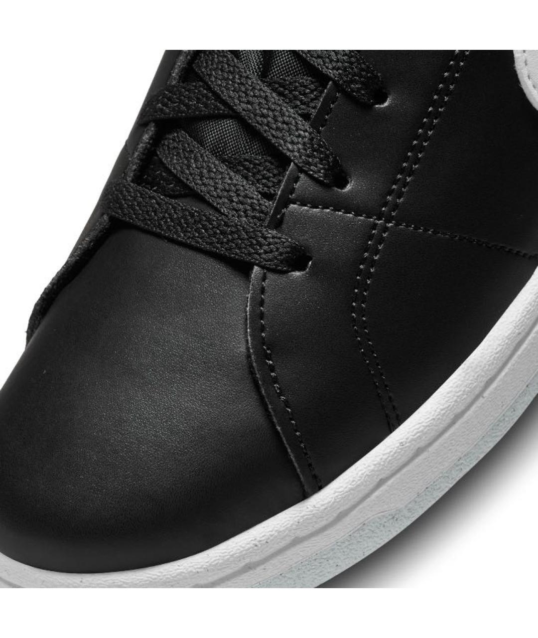 NIKE Черные кожаные кроссовки, фото 3