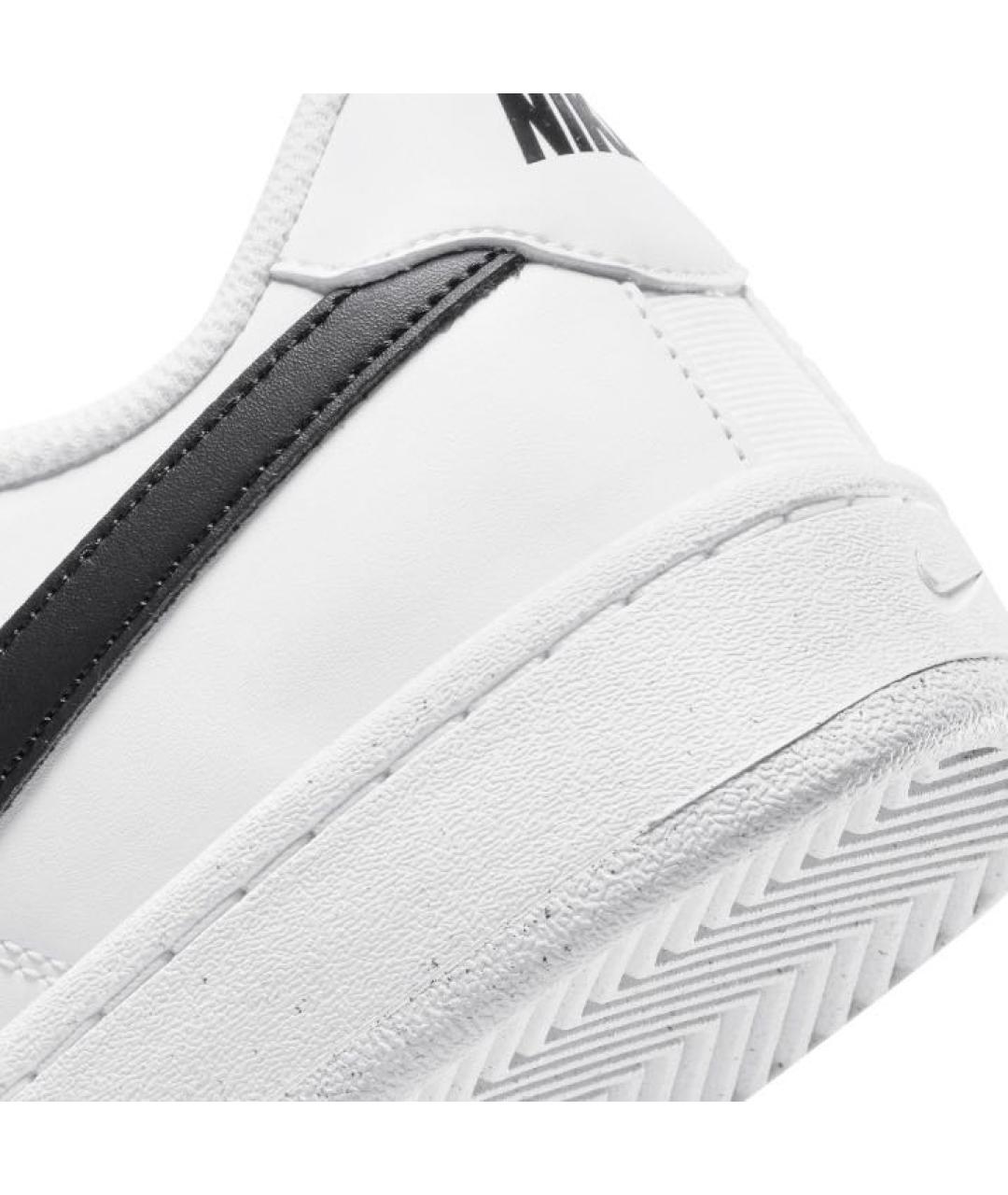 NIKE Белые кожаные кроссовки, фото 5