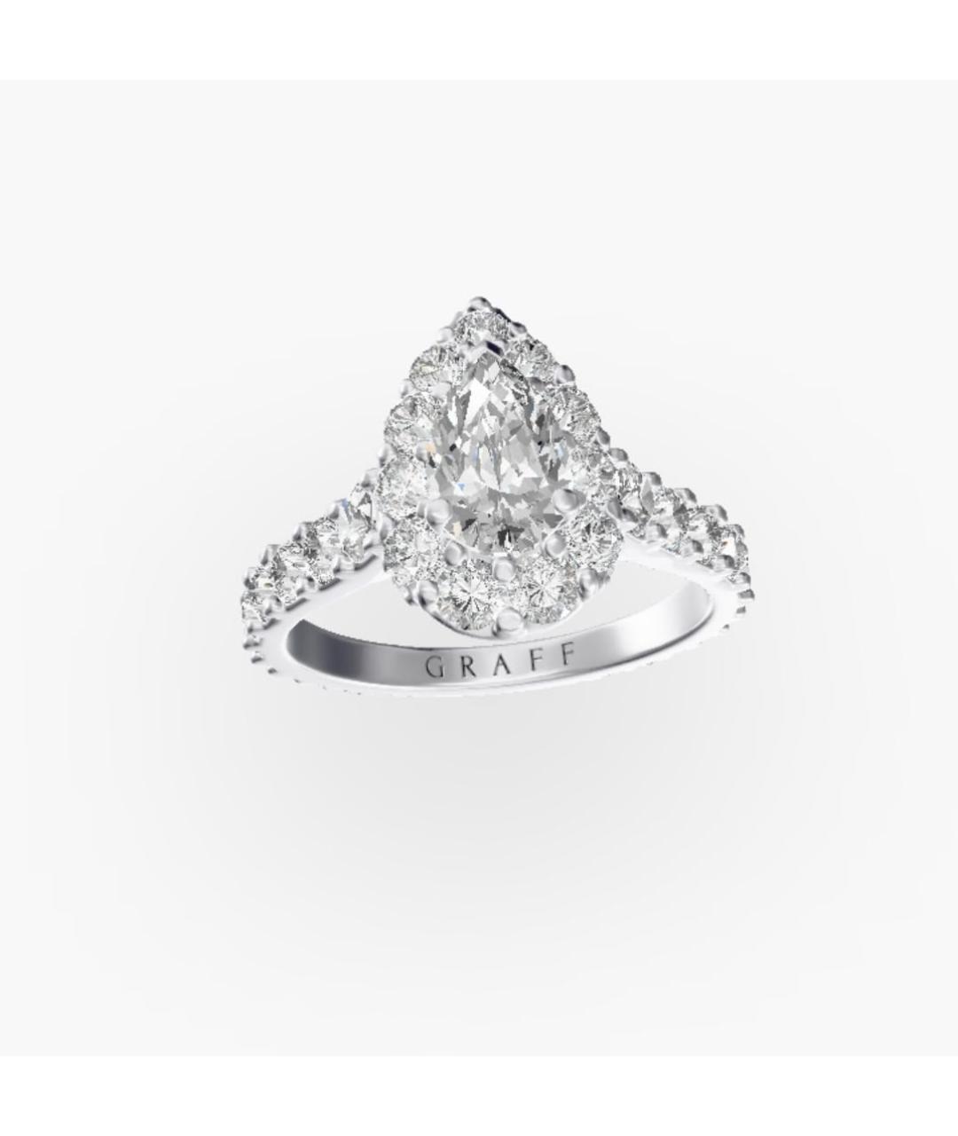 GRAFF Серебряное кольцо из белого золота, фото 5