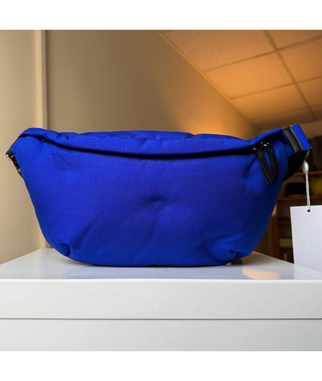 MAISON MARGIELA Синяя поясная сумка, фото 3