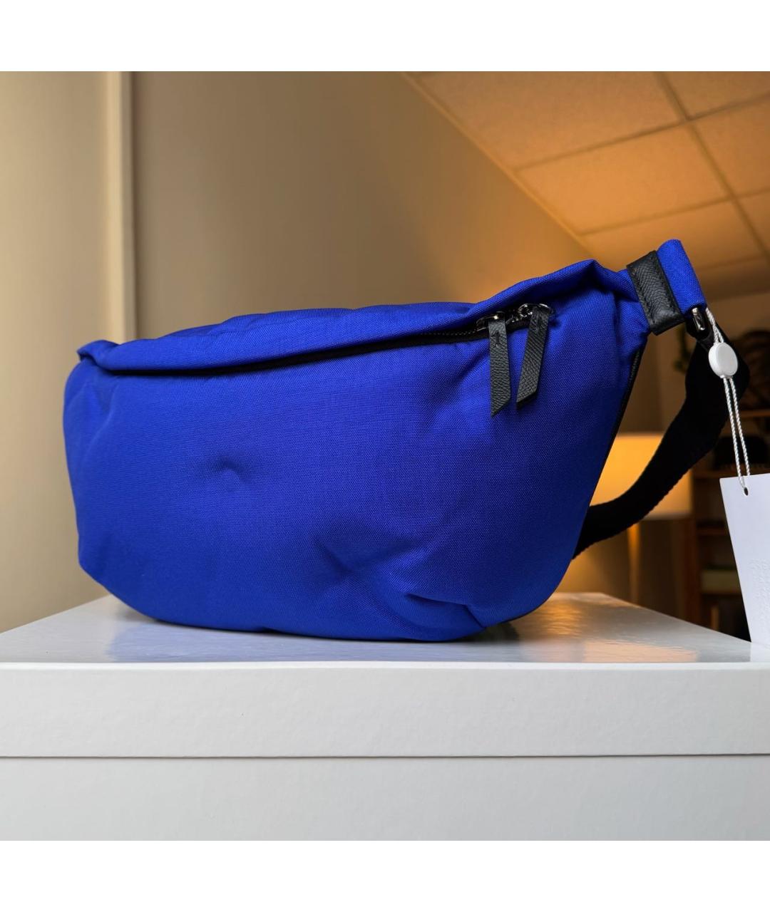 MAISON MARGIELA Синяя поясная сумка, фото 4