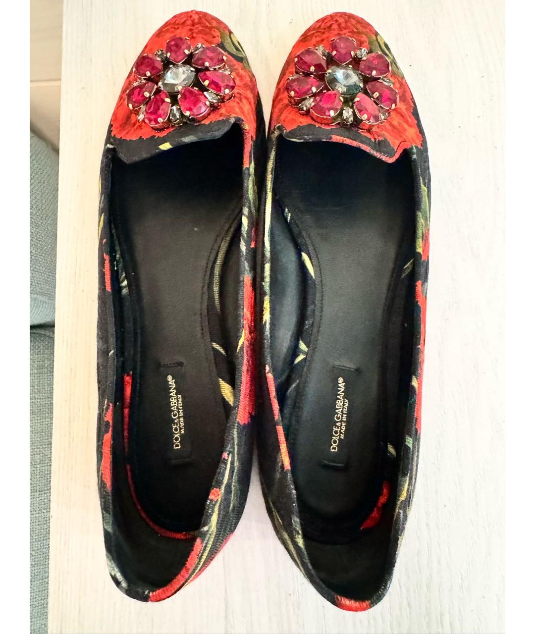 DOLCE&GABBANA Мульти балетки, фото 6