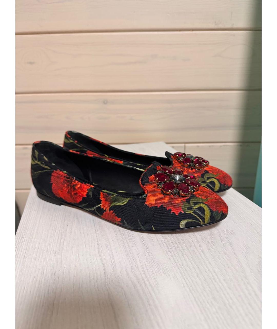 DOLCE&GABBANA Мульти балетки, фото 5