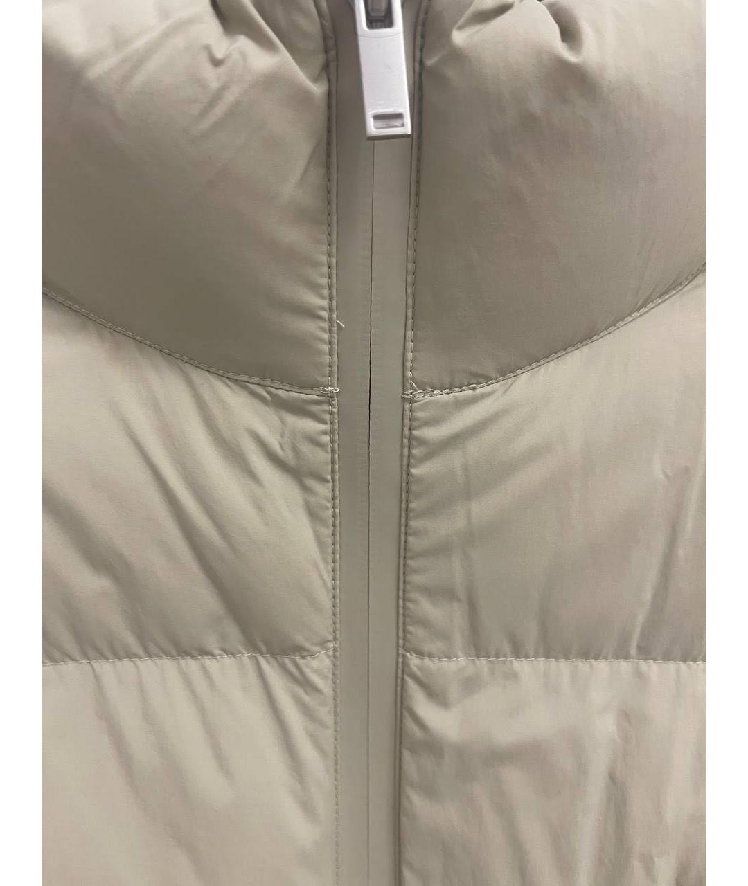 12 STOREEZ Бежевая полиамидовая куртка, фото 4
