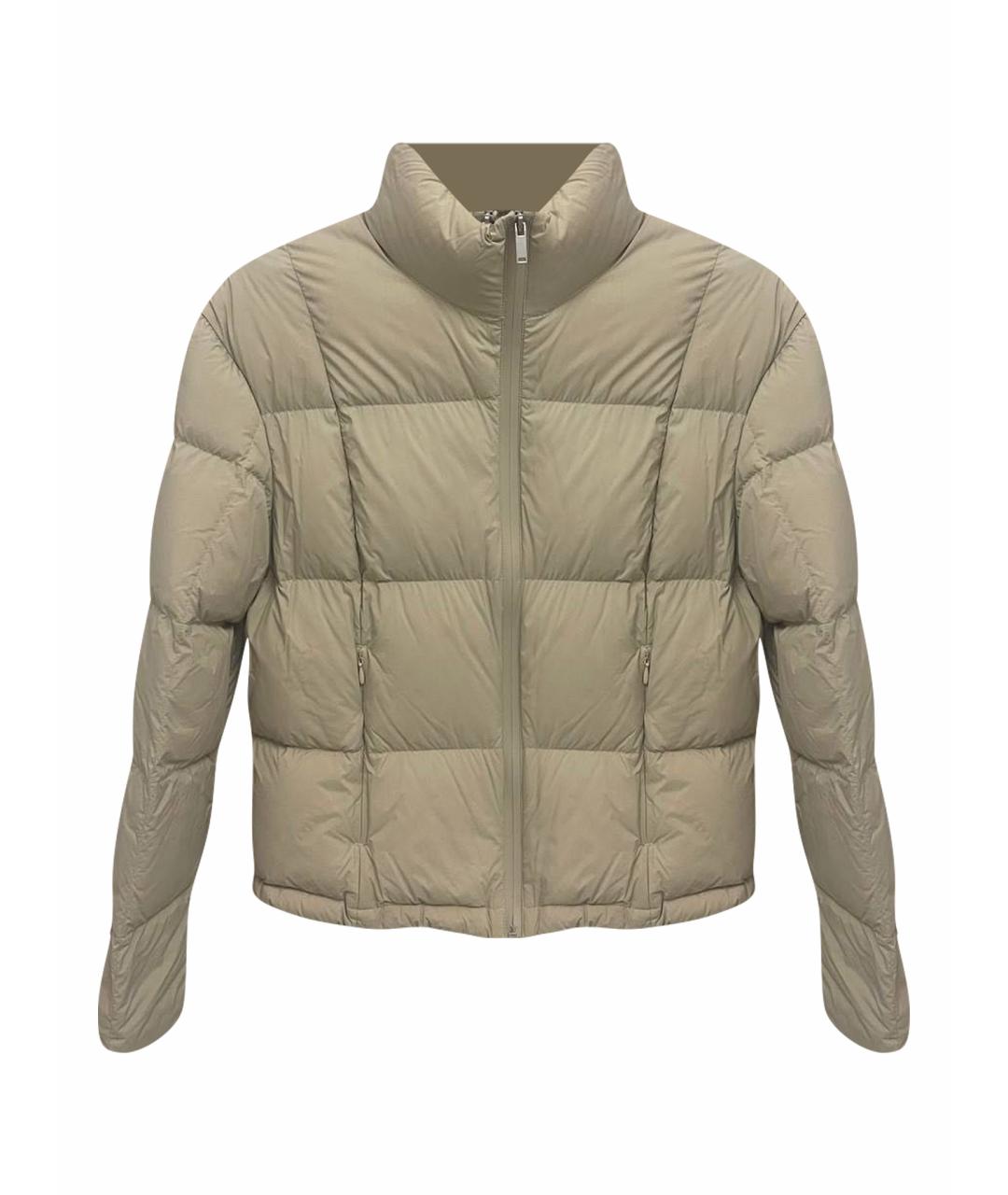 12 STOREEZ Бежевая полиамидовая куртка, фото 1