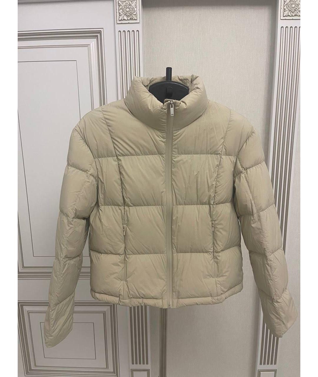 12 STOREEZ Бежевая полиамидовая куртка, фото 5