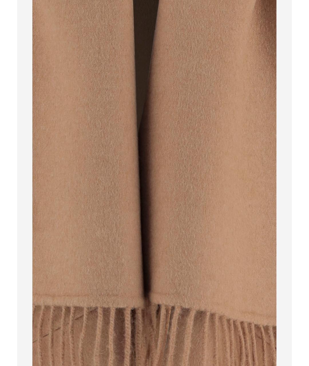 MAX MARA Бежевое шерстяное пальто, фото 3