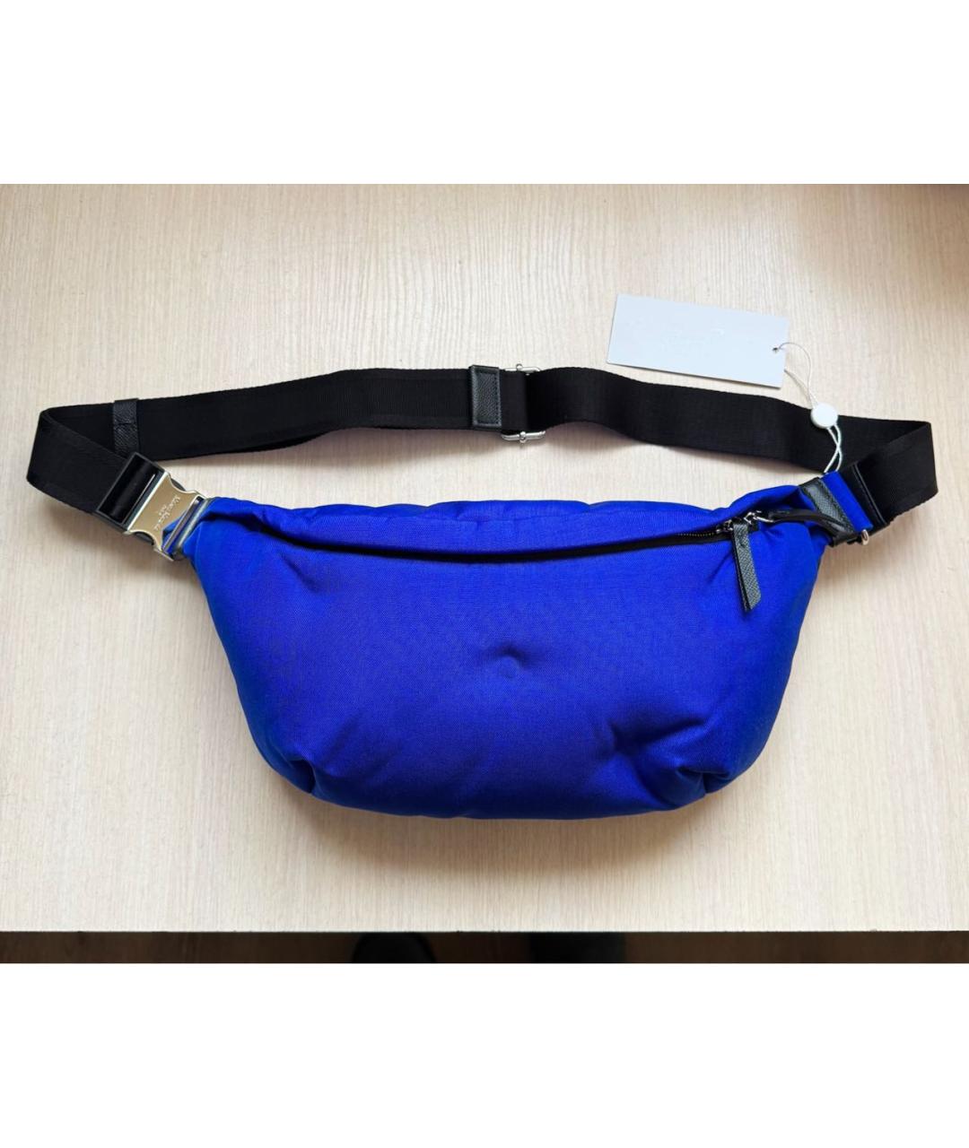 MAISON MARGIELA Синяя сумка через плечо, фото 3
