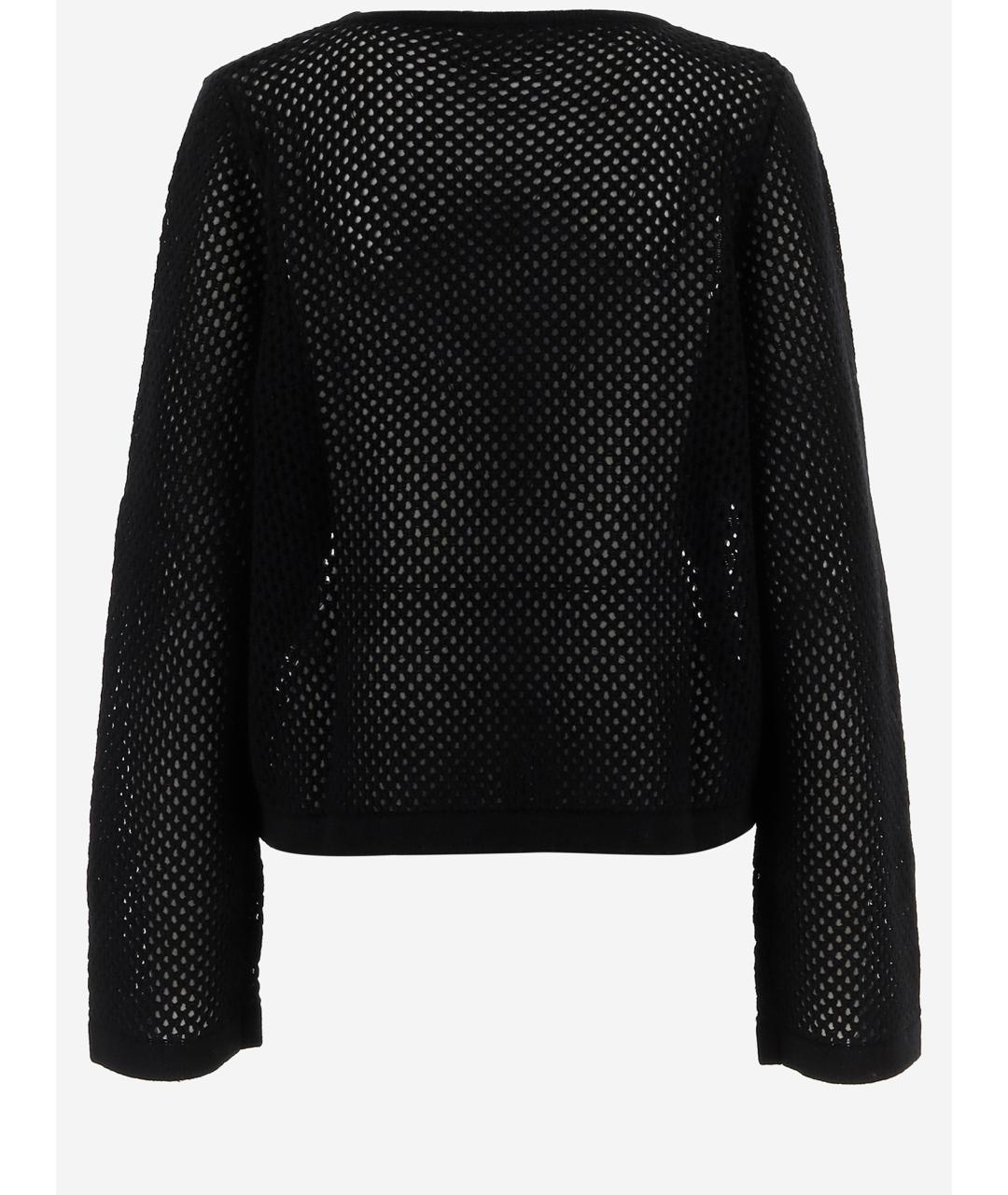 ALLUDE Черный шерстяной джемпер / свитер, фото 2