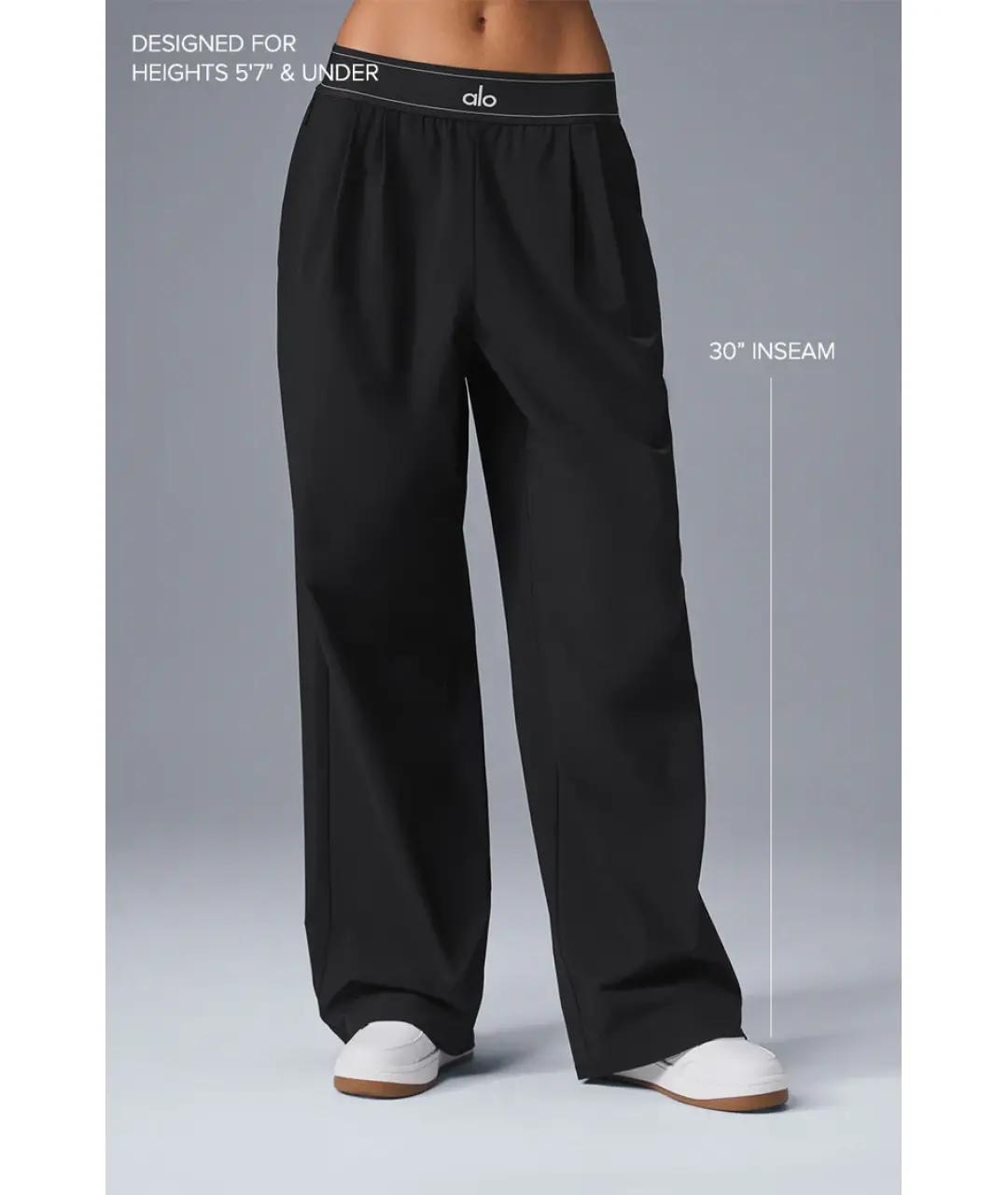 ALO YOGA Черные спортивные брюки и шорты, фото 4