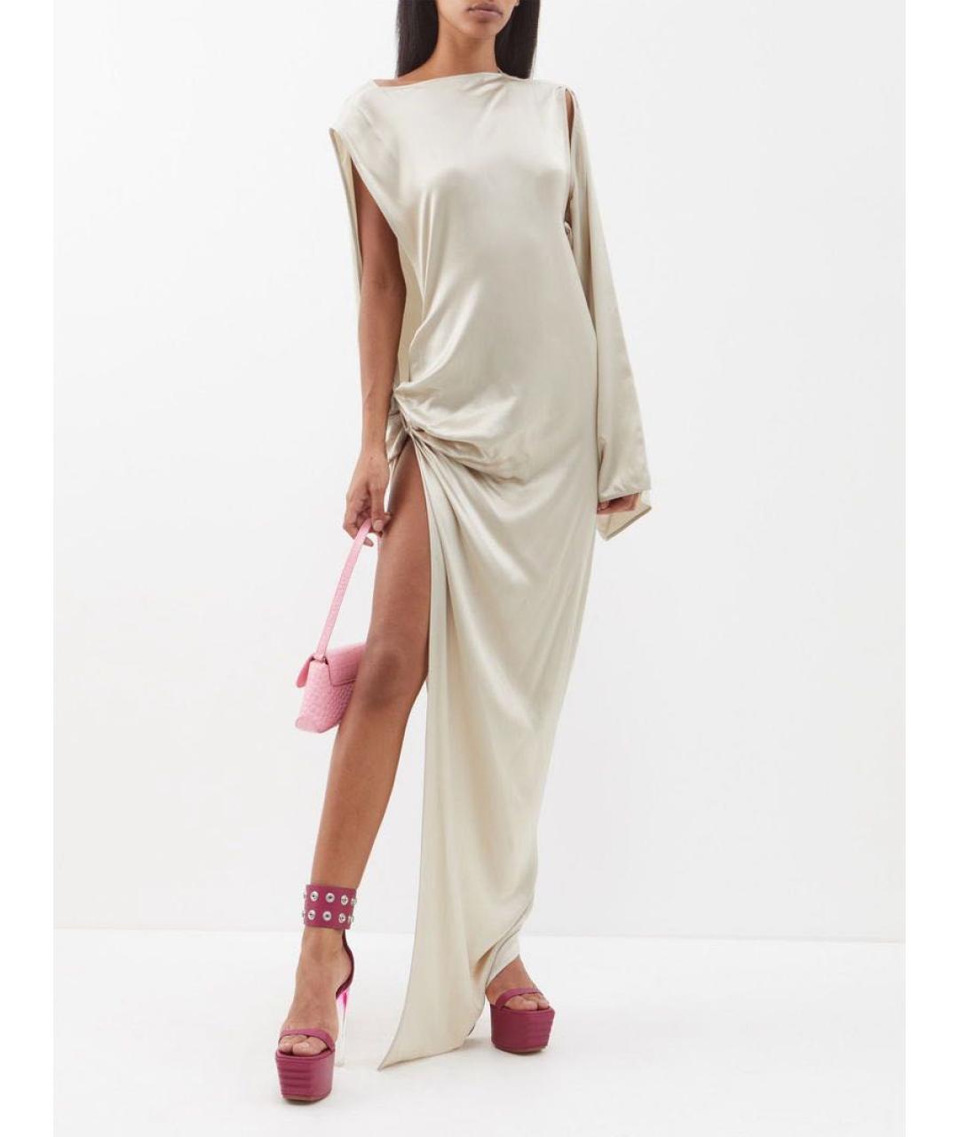 RICK OWENS Фуксия кожаные босоножки, фото 6