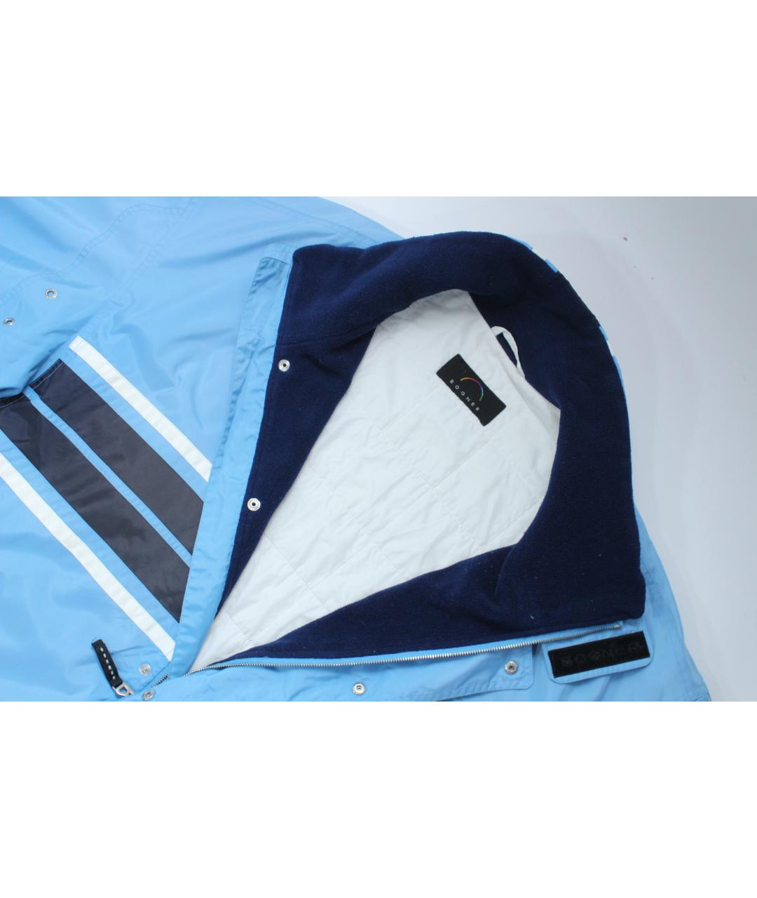 BOGNER Голубая полиэстеровая куртка, фото 5