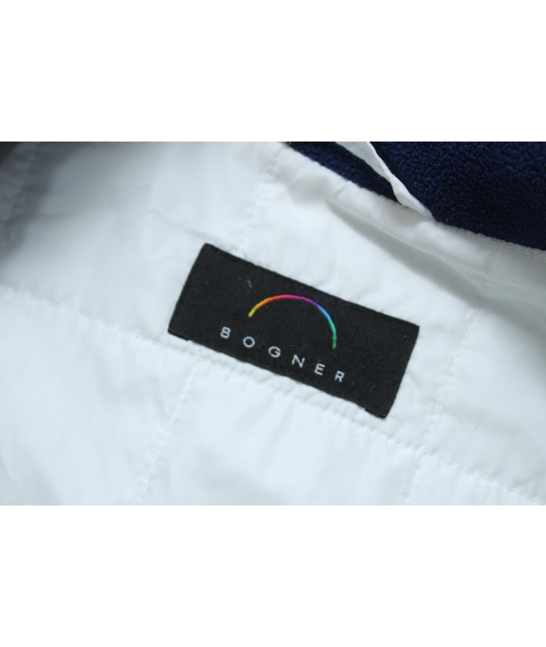 BOGNER Голубая полиэстеровая куртка, фото 6