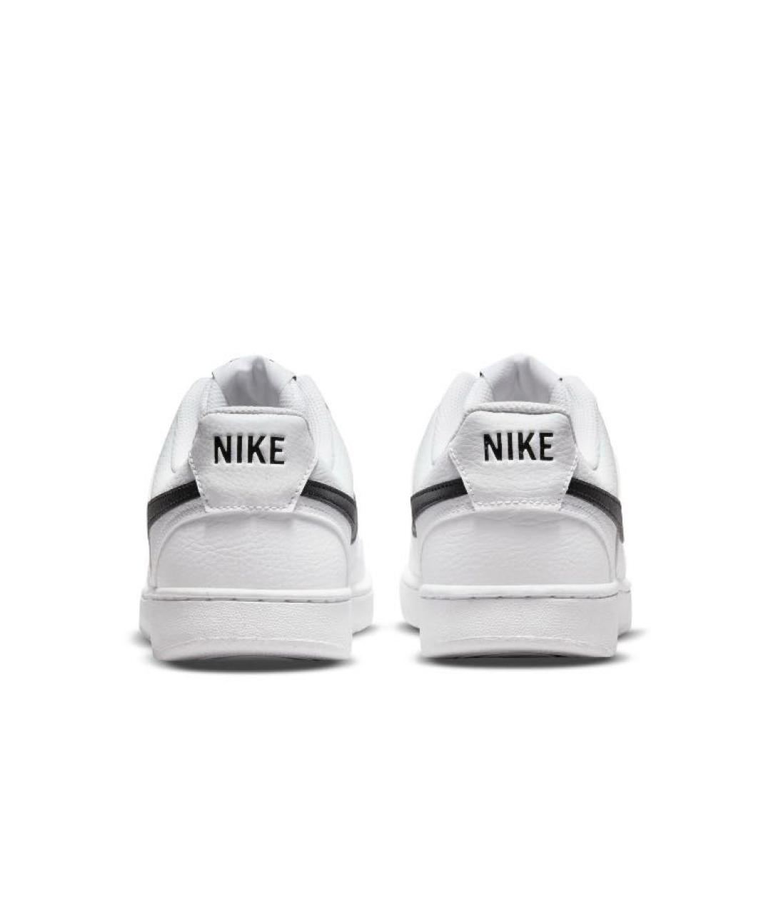 NIKE Белые кожаные низкие кроссовки / кеды, фото 2