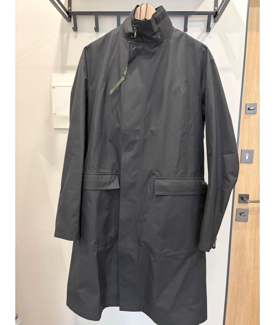 ACRONYM® Черный полиамидовый тренч / плащ, фото 8