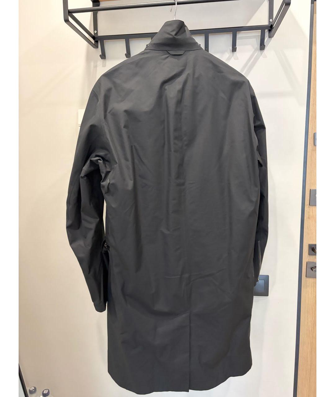 ACRONYM® Черный полиамидовый тренч / плащ, фото 3