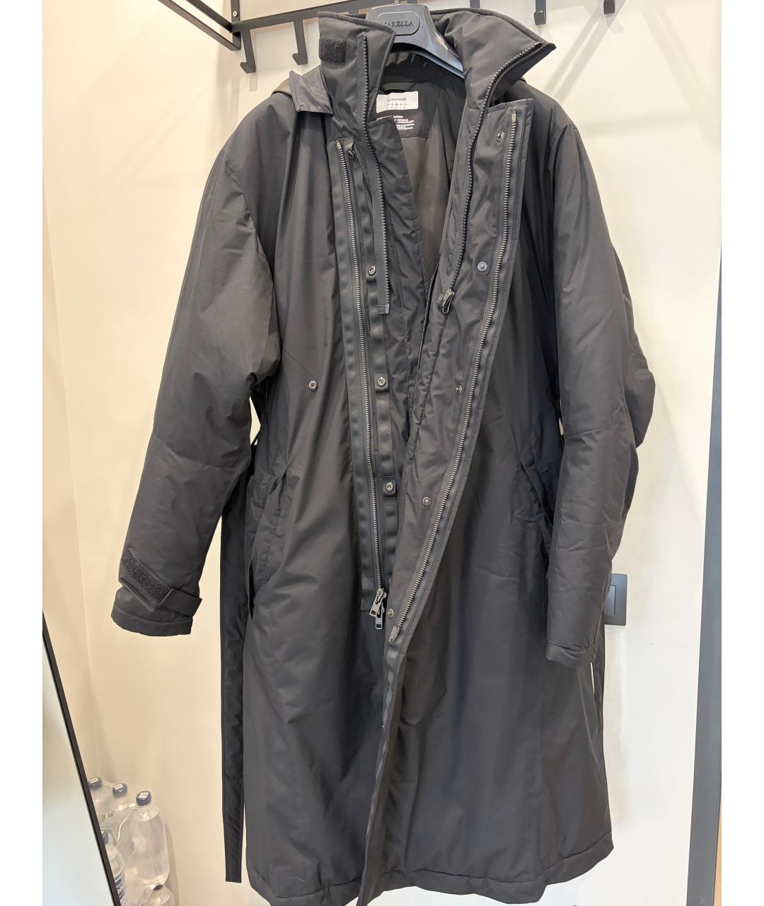 ACRONYM® Черный полиамидовый тренч / плащ, фото 9