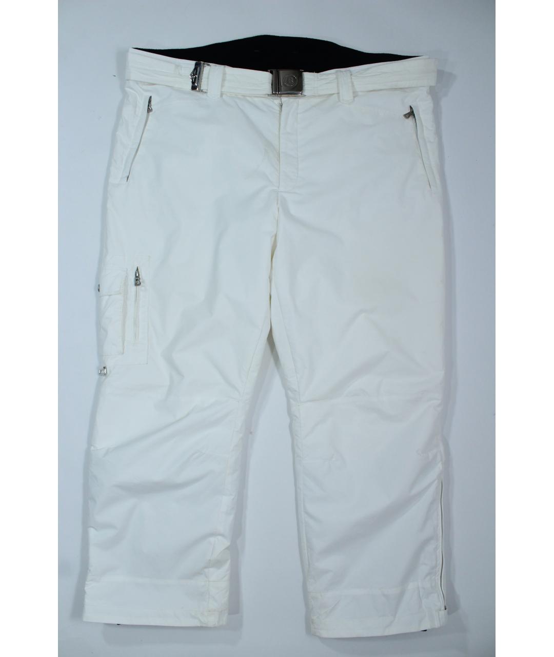 BOGNER Белые полиэстеровые повседневные брюки, фото 10