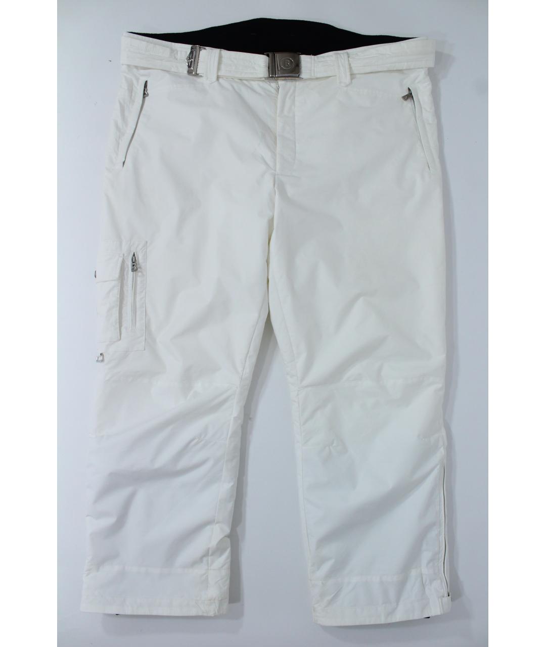 BOGNER Белые полиэстеровые повседневные брюки, фото 2