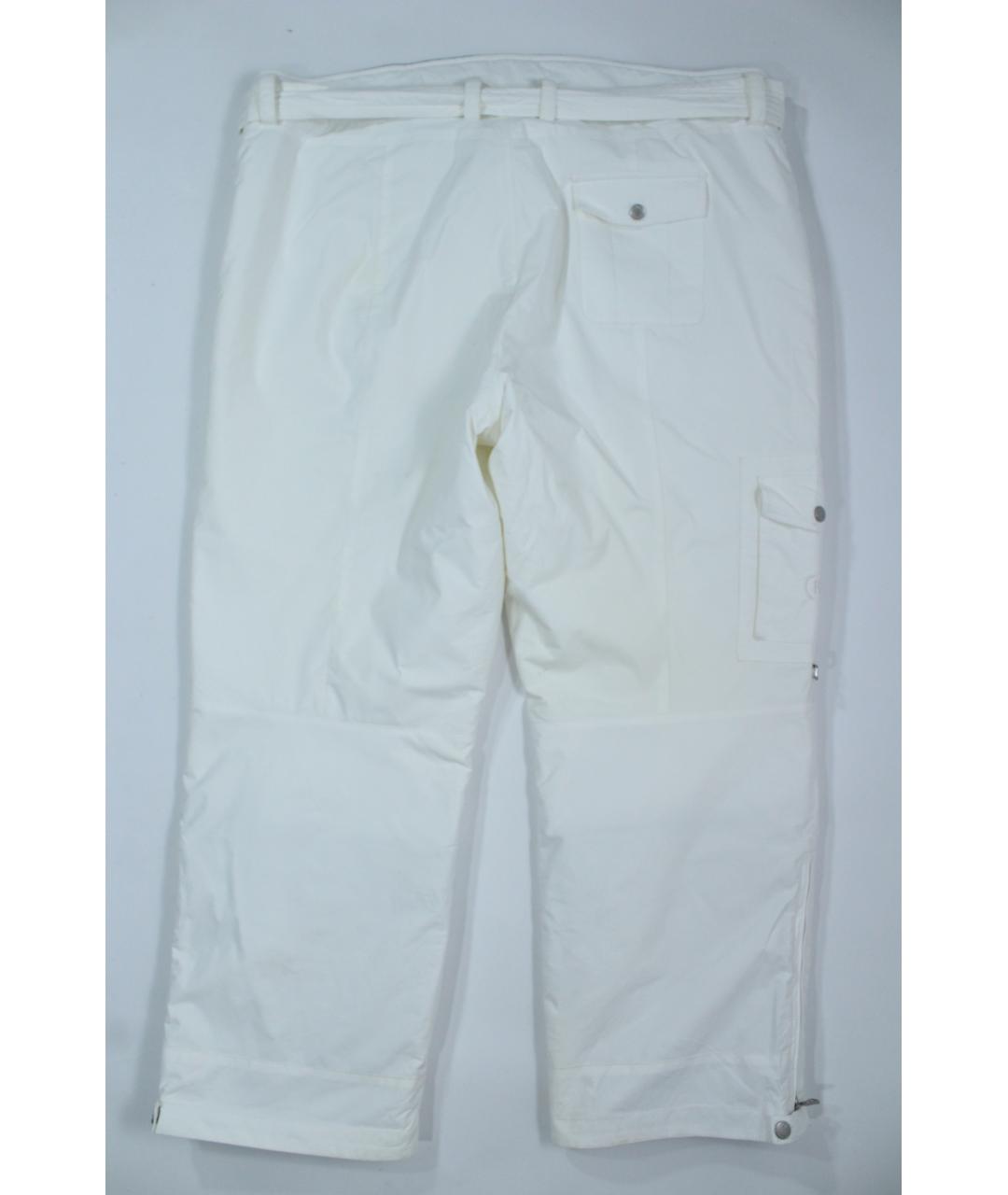 BOGNER Белые полиэстеровые повседневные брюки, фото 5