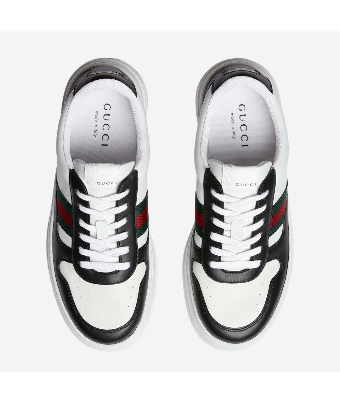 GUCCI Мульти кожаные низкие кроссовки / кеды, фото 4